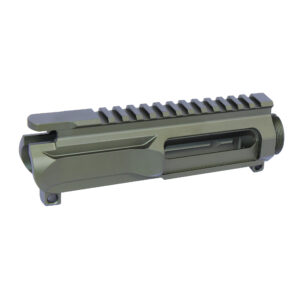 AR-15 5.56 "Slabside" Stripped Billet Upper Receiver (Anodized Green)