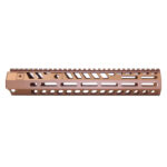 "Socom Series" 12" Suppressor Compatible Handguard (Anodized Bronze)