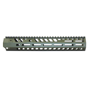 "Socom Series" 12" Suppressor Compatible Handguard (Anodized Green)