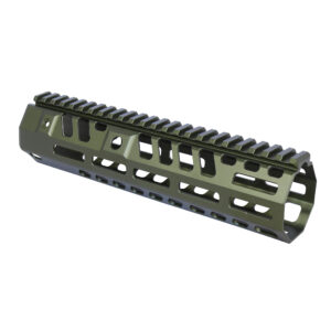 "Socom Series" 9" Suppressor Compatible Handguard (Anodized Green)