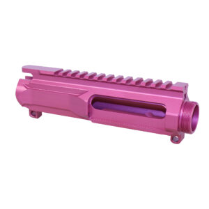 AR-15 5.56 "Slabside" Stripped Billet Upper Receiver (Anodized Pink)