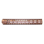 "Socom Series" 15" Suppressor Compatible Handguard (Anodized Bronze)