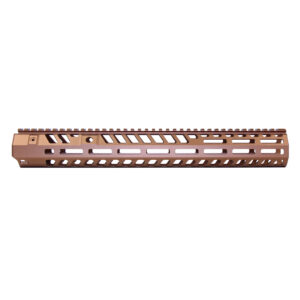 "Socom Series" 15" Suppressor Compatible Handguard (Anodized Bronze)