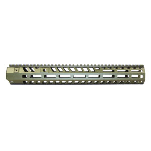 "Socom Series" 15" Suppressor Compatible Handguard (Anodized Green)