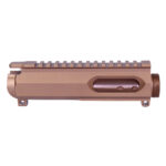 AR-15 9mm Dedicated Stripped Billet Upper Receiver (Anodized Bronze)