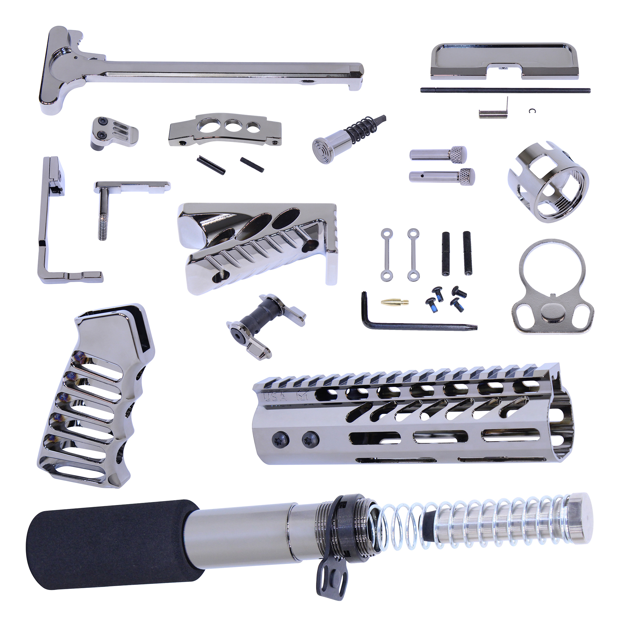 UFK-PK-BC_TT_rev AR-15 Ultimate Finishing Pistol Kit (Black Chrome) - Image 1