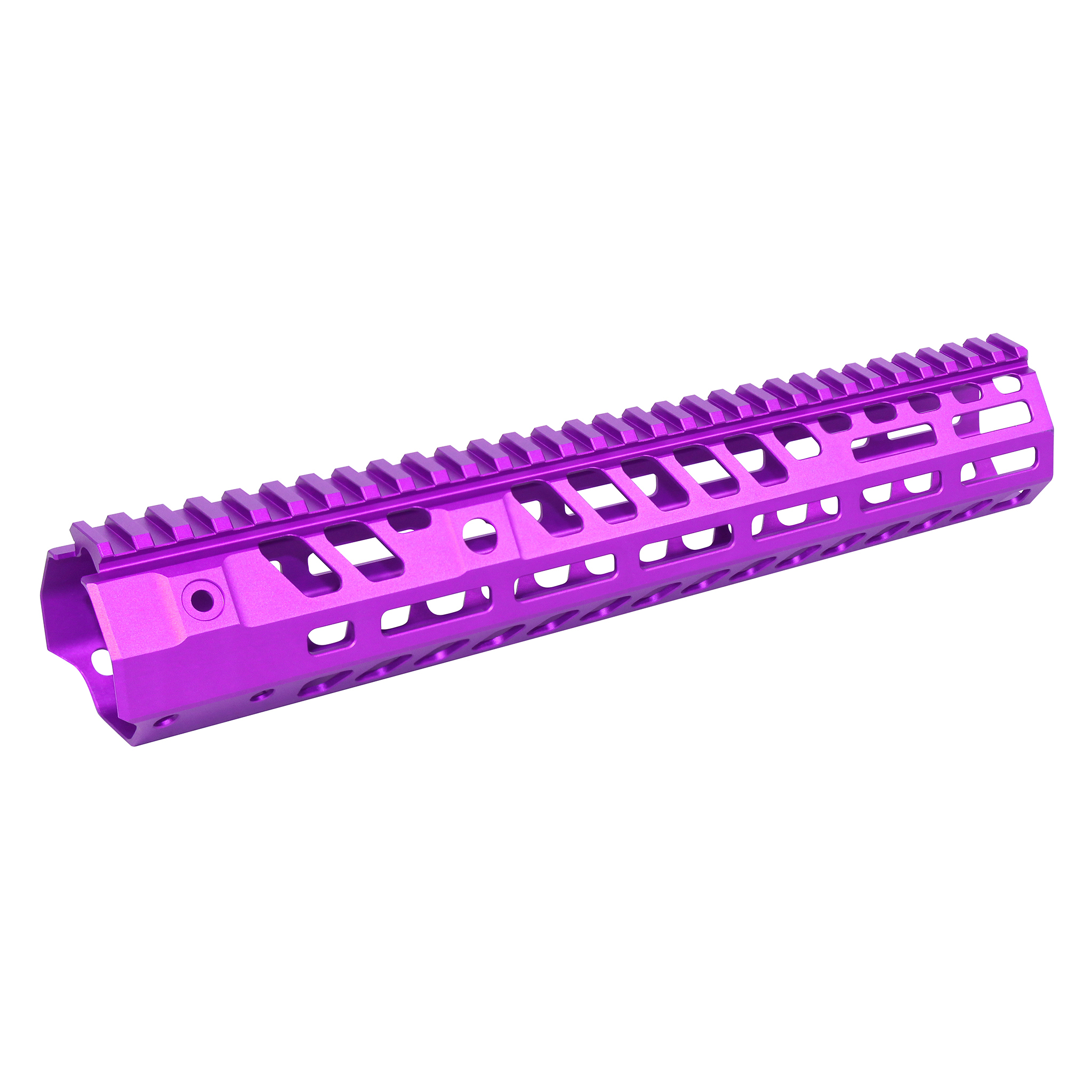 GT-SS-12HG-PURPLE_TT "Socom Series" 12" Suppressor Compatible Handguard (Anodized Purple) - Image 1