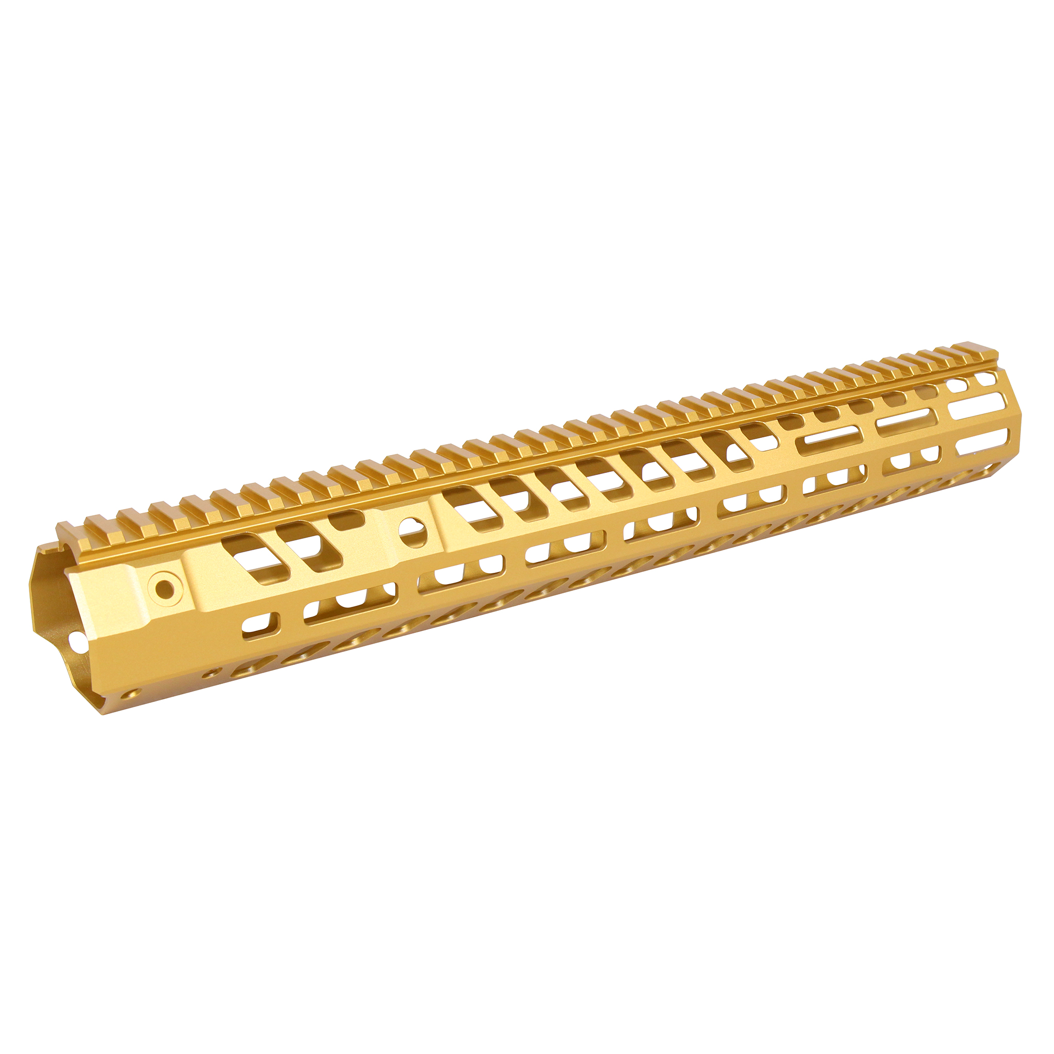 GT-SS-15HG-GOLD_TT "Socom Series" 15" Suppressor Compatible Handguard (Anodized Gold) - Image 1