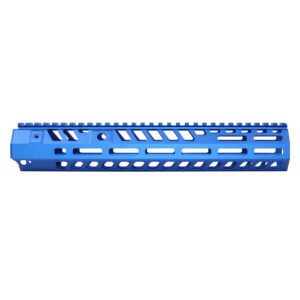 "Socom Series" 12" Suppressor Compatible Handguard (Anodized Blue)