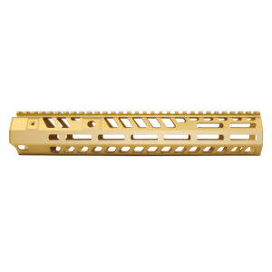 "Socom Series" 12" Suppressor Compatible Handguard (Anodized Gold)