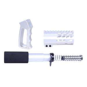 AR-15 Mini Pistol Furniture Set (Anodized Clear)