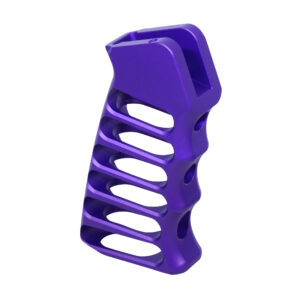 Ultralight Series Skeletonized Aluminum Pistol Grip (Anodized Royal Purple)