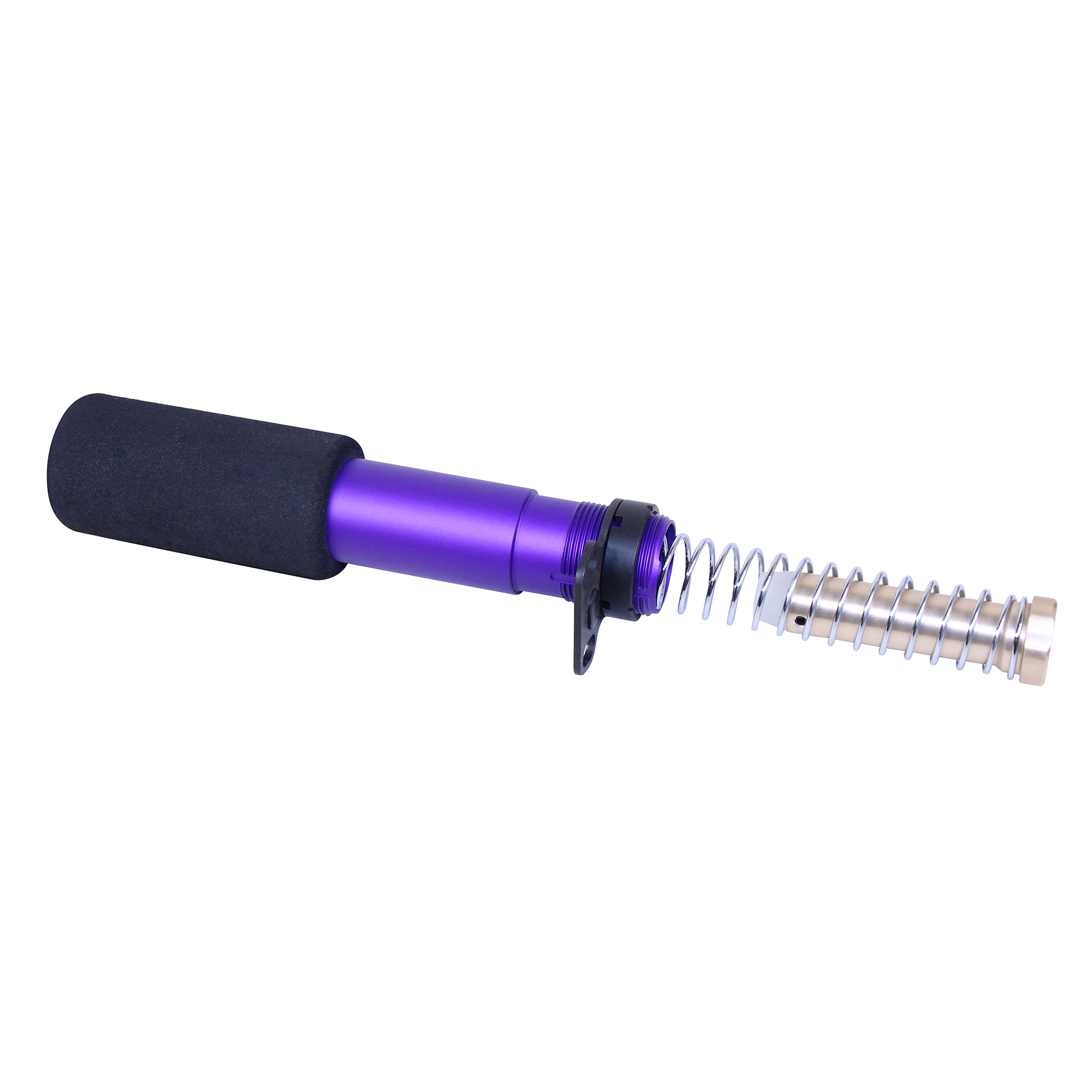 Guntec-USA-ARPISTUBE-RP AR-15 Pistol Buffer Tube Kit (Anodized Royal Purple)