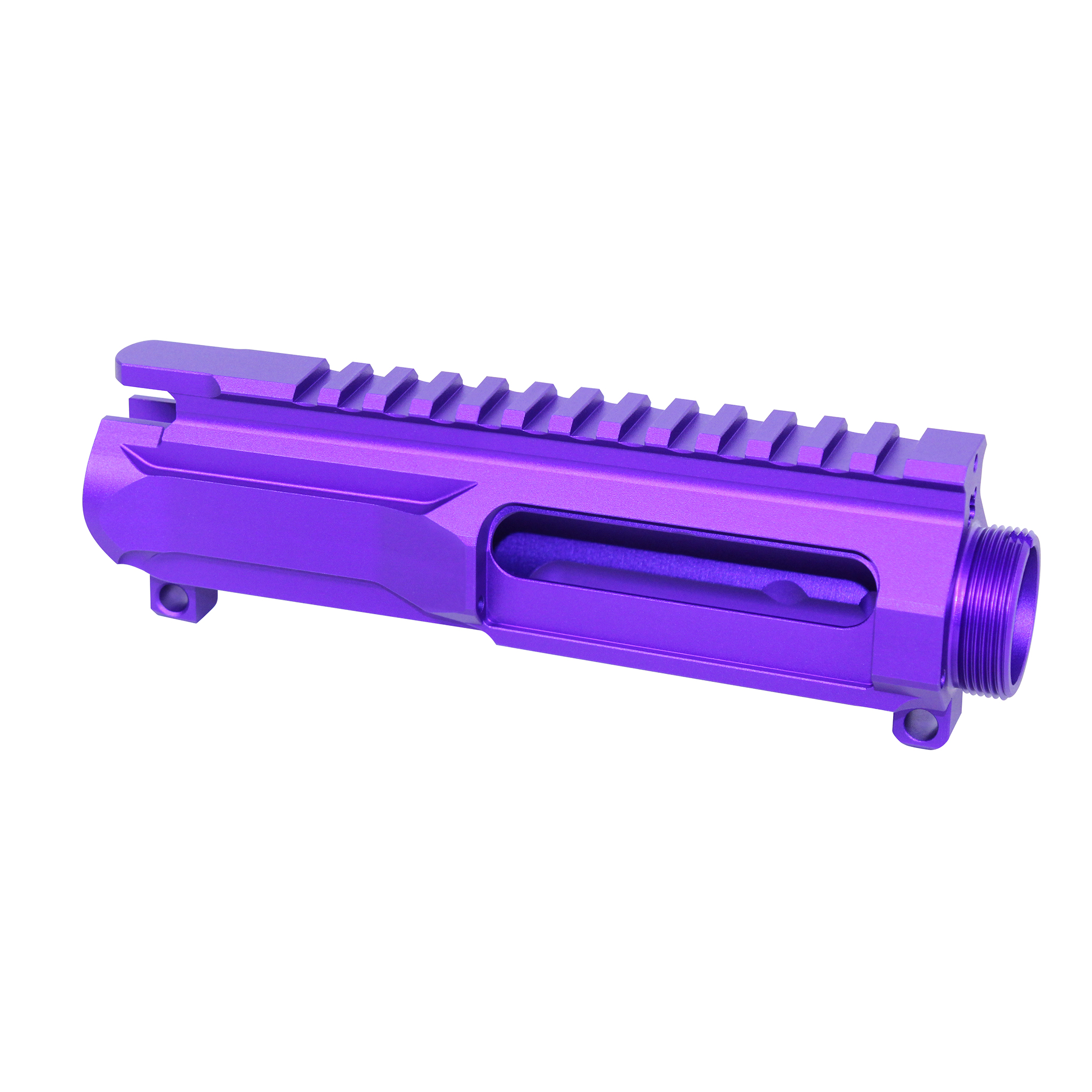 Guntec-USA-GT-UPPER-SL-RP AR-15 5.56 "Slabside" Stripped Billet Upper Receiver (Anodized Royal Purple)