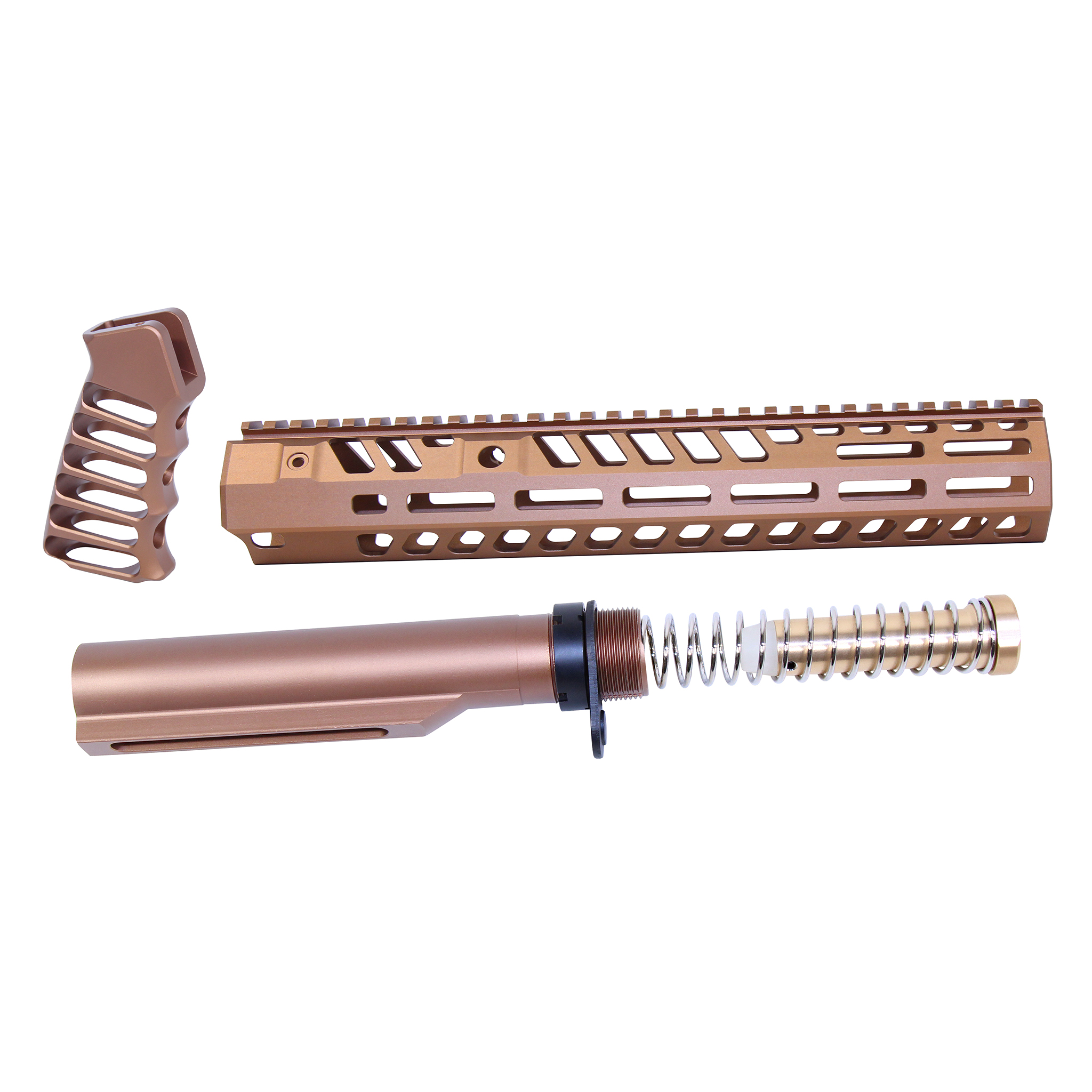 Guntec-USA-SOCOM-BBK12-BRZ AR-15 12" Socom Series Build Kit (Anodized Bronze)