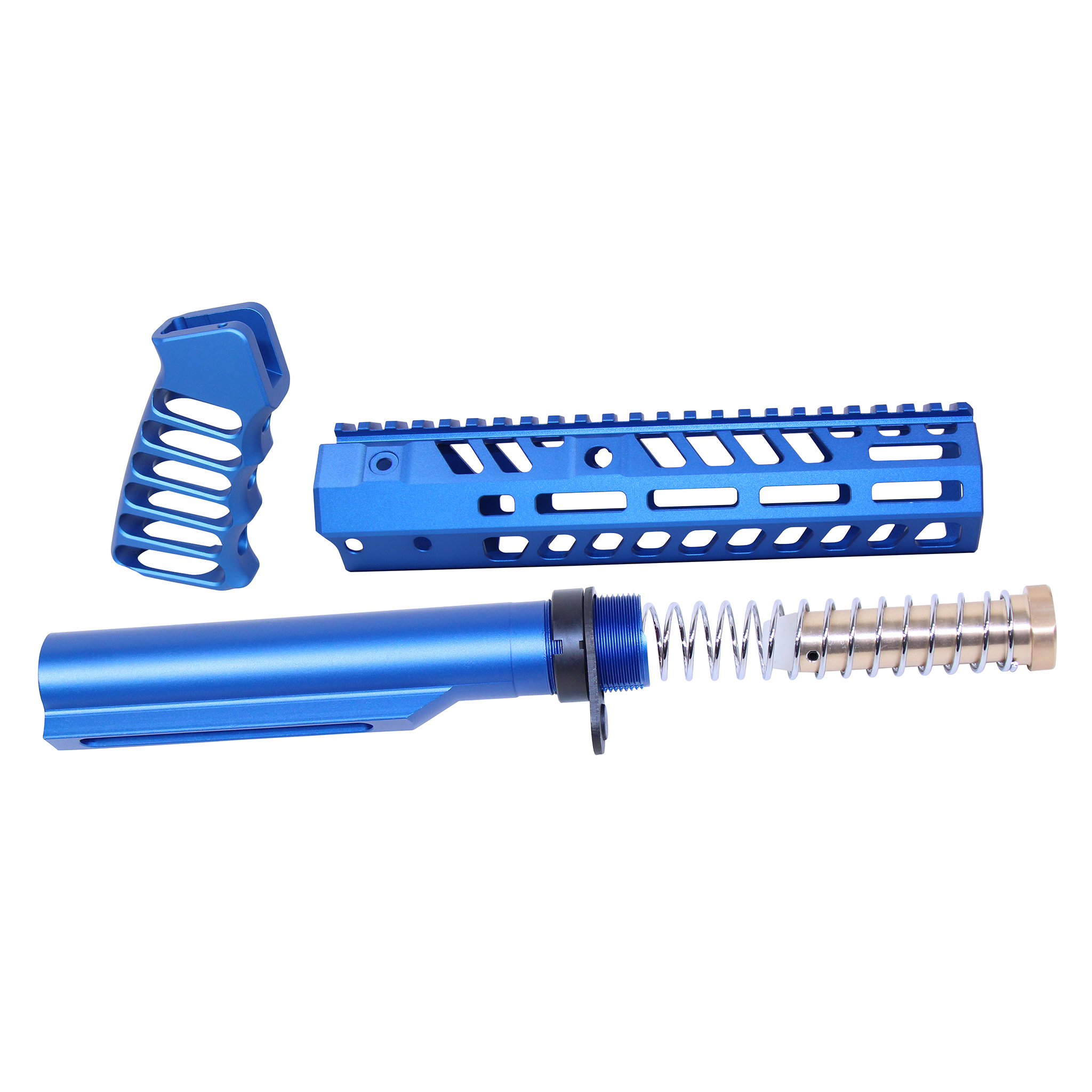 Guntec-USA-SOCOM-BBK9-BLUE AR-15 9" Socom Series Build Kit (Anodized Blue)