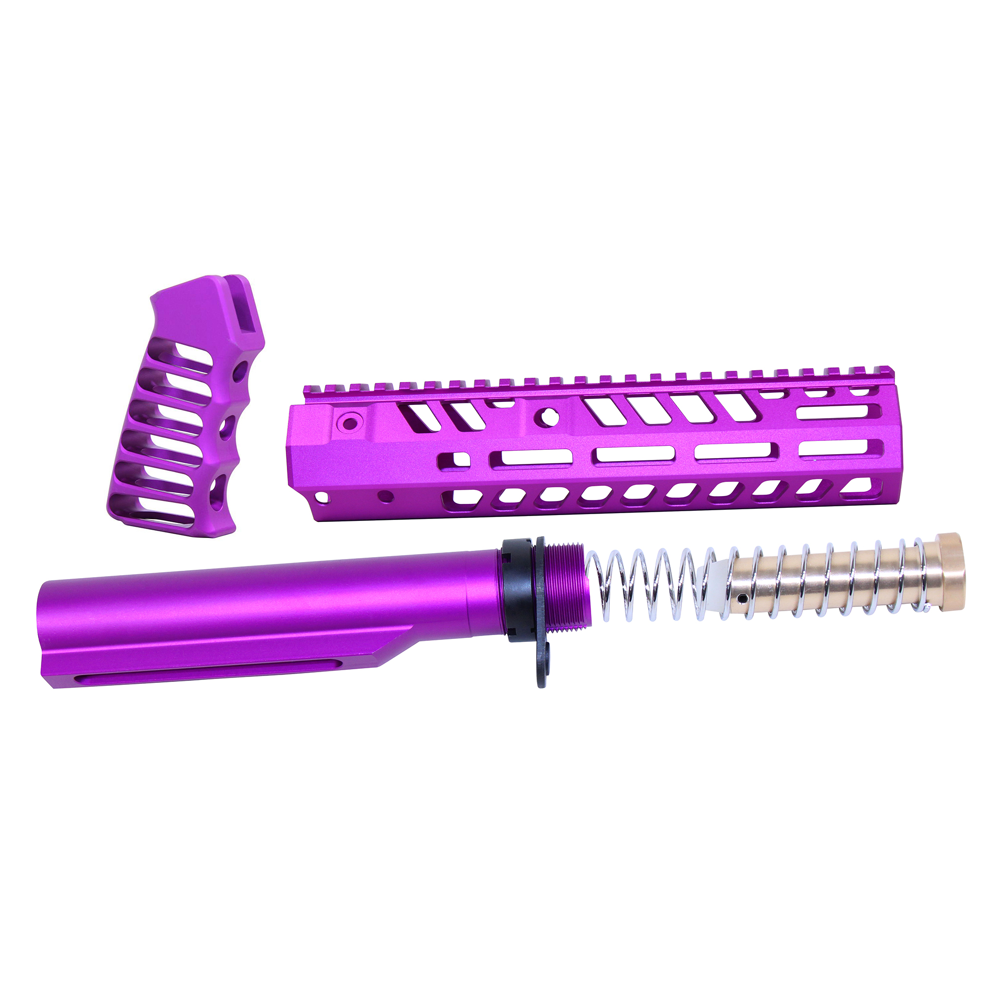 Guntec-USA-SOCOM-BBK9-PURPLE AR-15 9" Socom Series Build Kit (Anodized Purple)