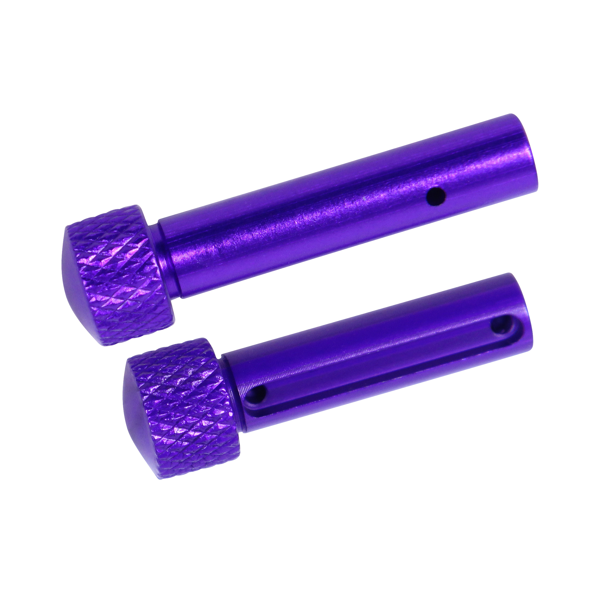 Guntec-USA-TDP-SET-G2-RP AR 5.56 Cal Extended Takedown Pin Set (Gen 2) (Anodized Royal Purple)