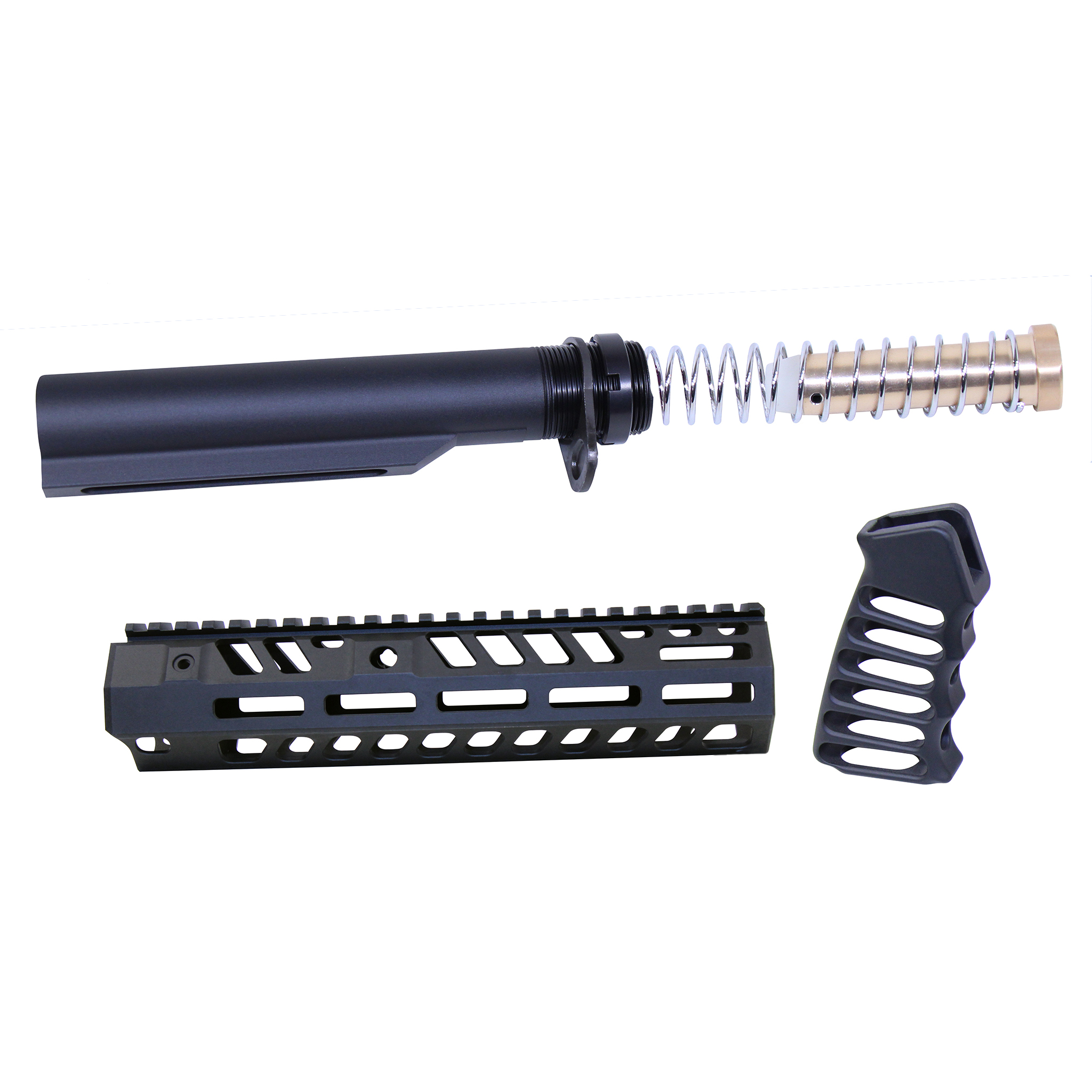 SOCOM-BBK9-BLACK_TT AR-15 9" Socom Series Build Kit (Anodized Black) - Image 1