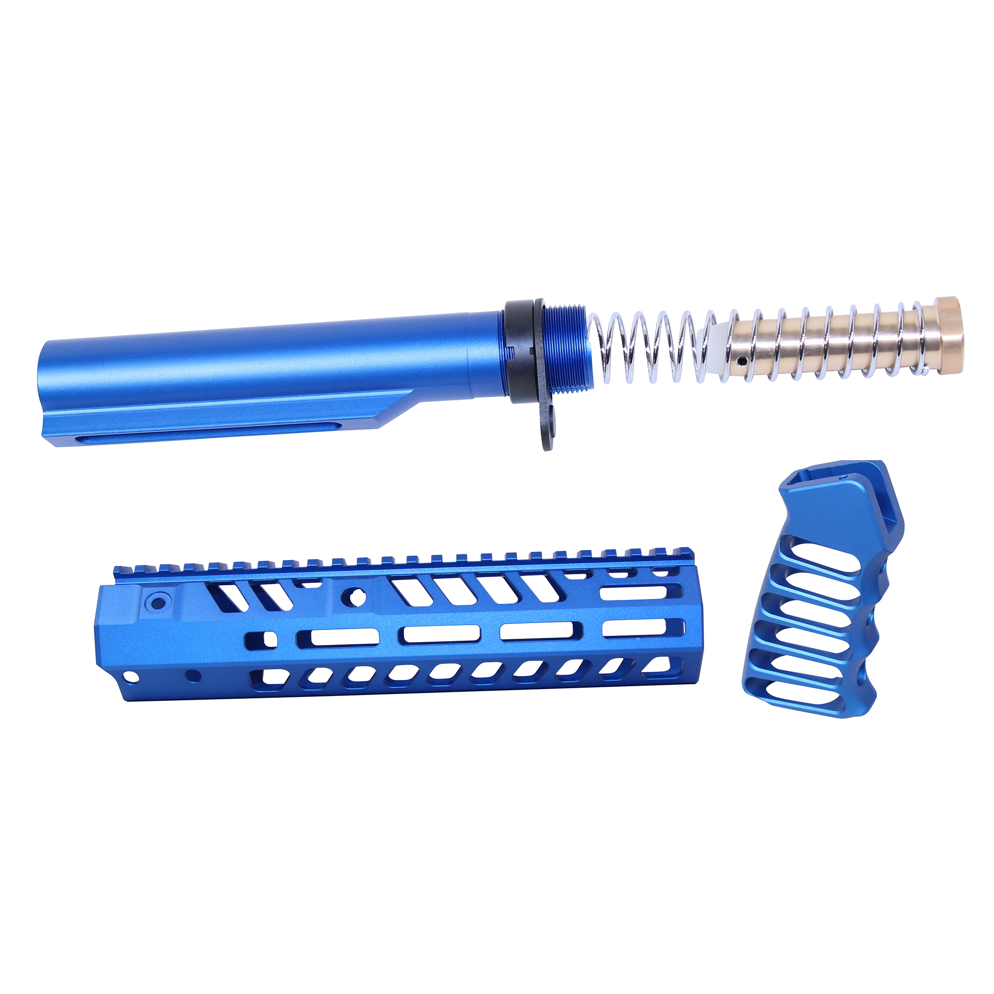 SOCOM-BBK9-BLUE_TT AR-15 9" Socom Series Build Kit (Anodized Blue) - Image 1