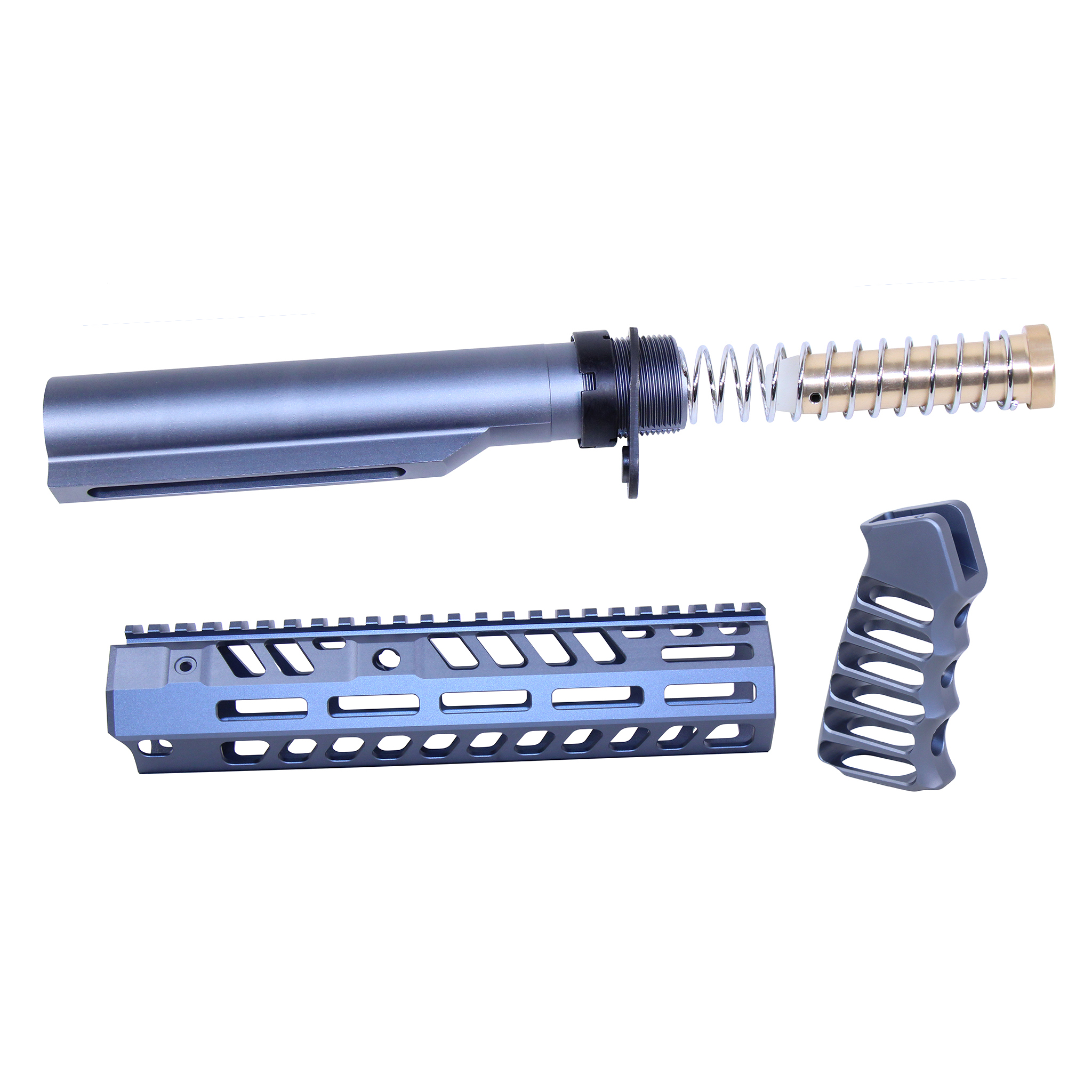 SOCOM-BBK9-GREY_TT AR-15 9" Socom Series Build Kit (Anodized Grey) - Image 1