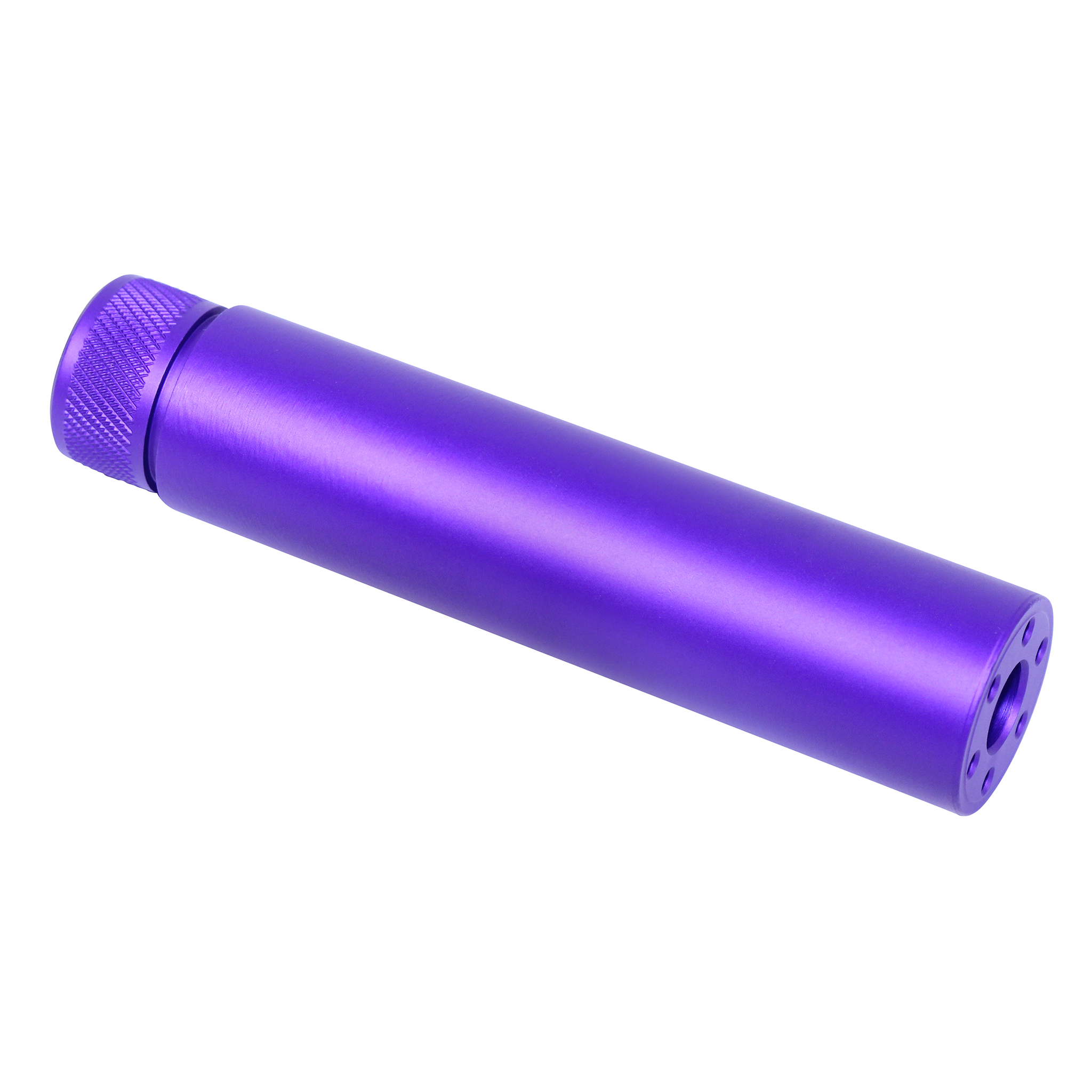 Guntec-USA-5.5FAKE-AR-PURPLE-1-1 AR-15 5.5'' Fake Suppressor (Anodized Royal Purple)
