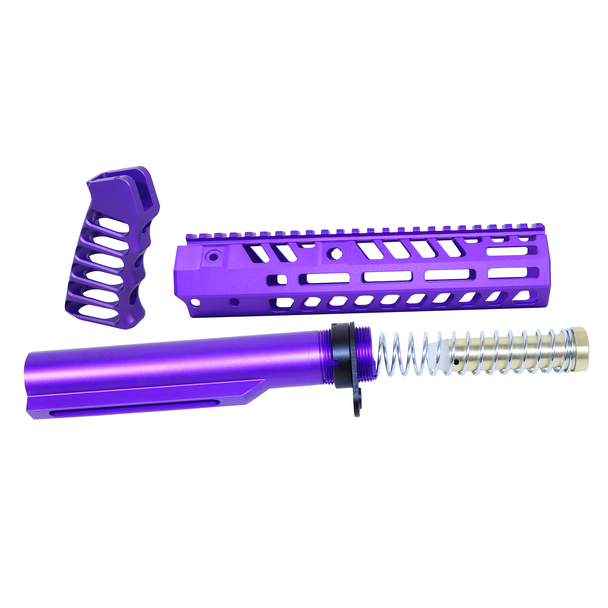 Guntec-USA-SOCOM-BBK9-RP AR-15 9" Socom Series Build Kit (Anodized Royal Purple)