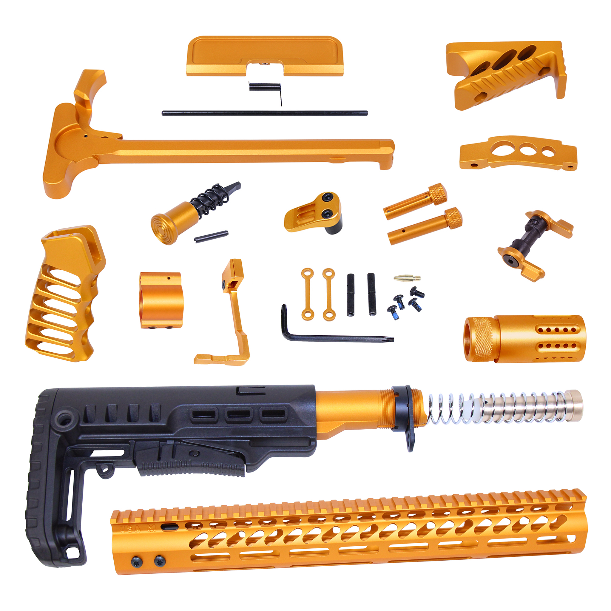 ULT-RK-ORANGE_TT AR-15 Ultimate Rifle Kit (Anodized Orange) - Image 1