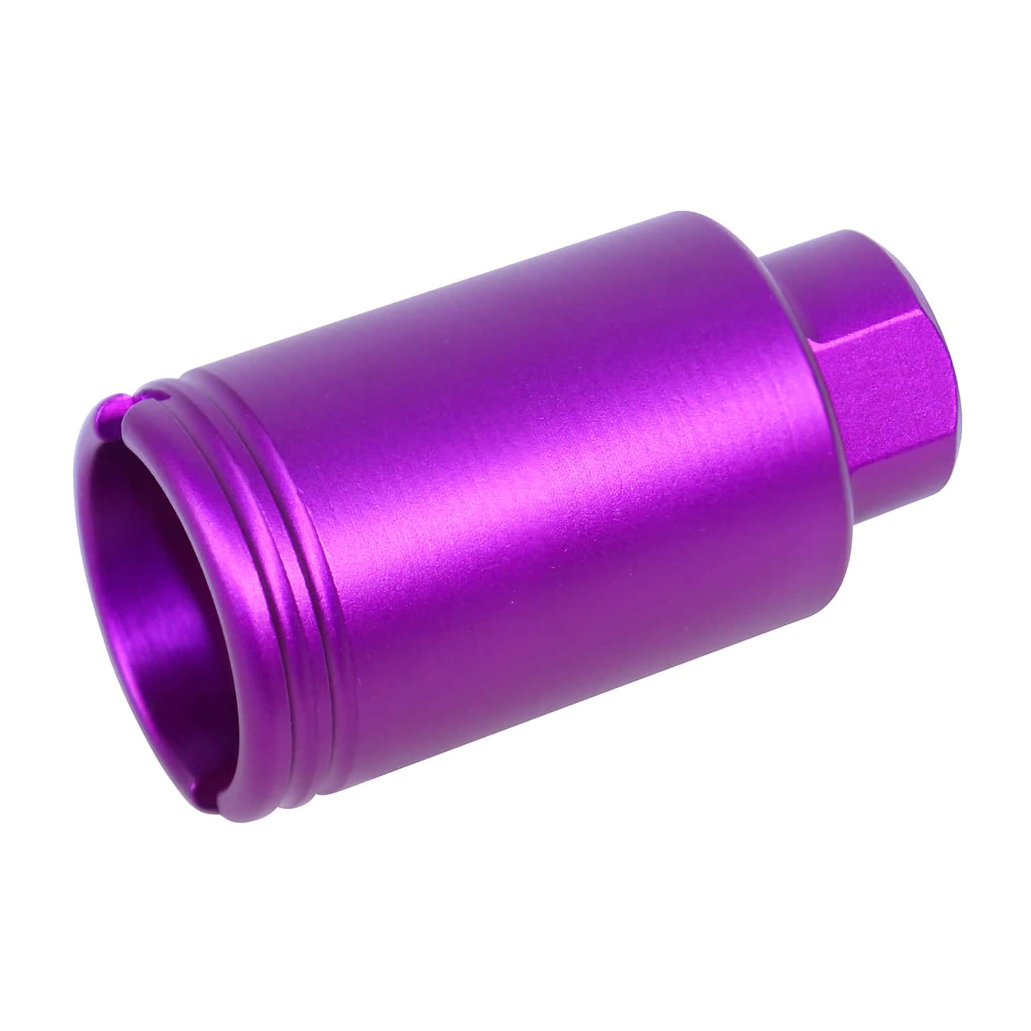 ar15-micro-slim-flash-can-purple AR-15 Micro Slim Flash Can (Anodized Purple) - Image 1