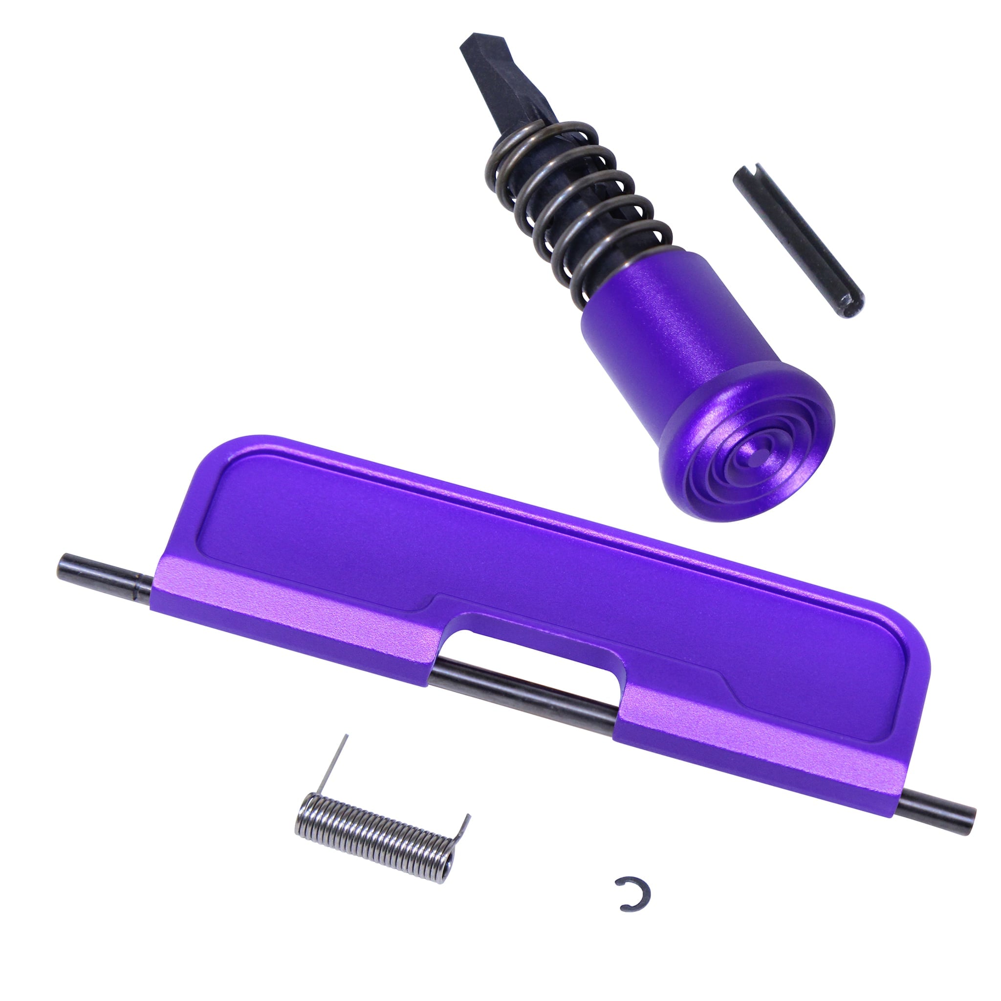 Guntec-USA-223UPPER-CKIT-G3-RP AR-15 Upper Completion Kit With Gen 3 Dust Cover (Anodized Royal Purple)